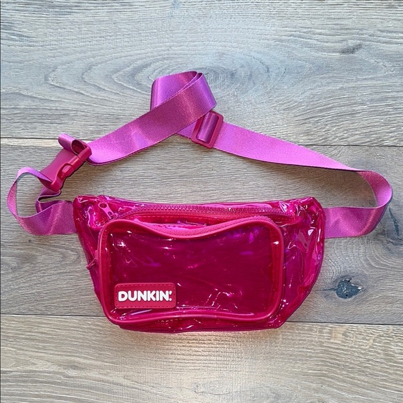 Handbags - Clear Pink Crossbody Bag Dunkin’